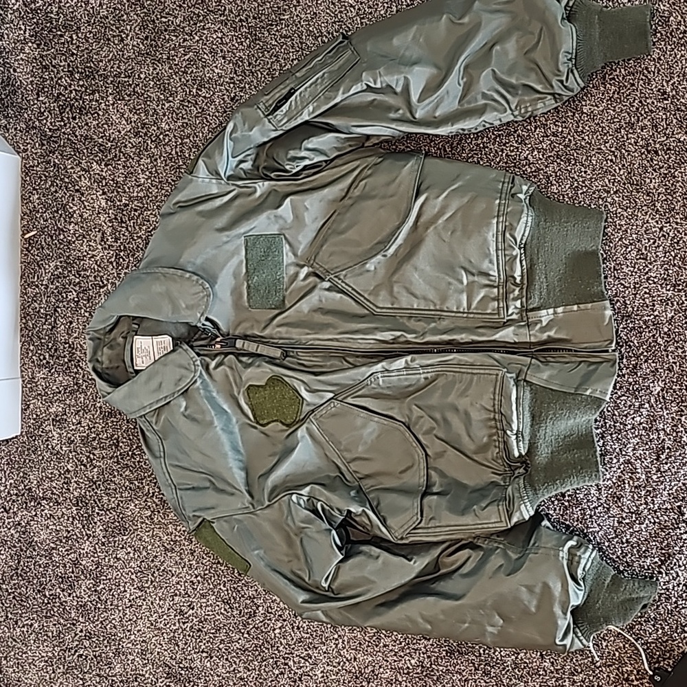 Jacket Flyers Cold Weather 45/P Air Force Flame Proof Nomex Flight Jacket